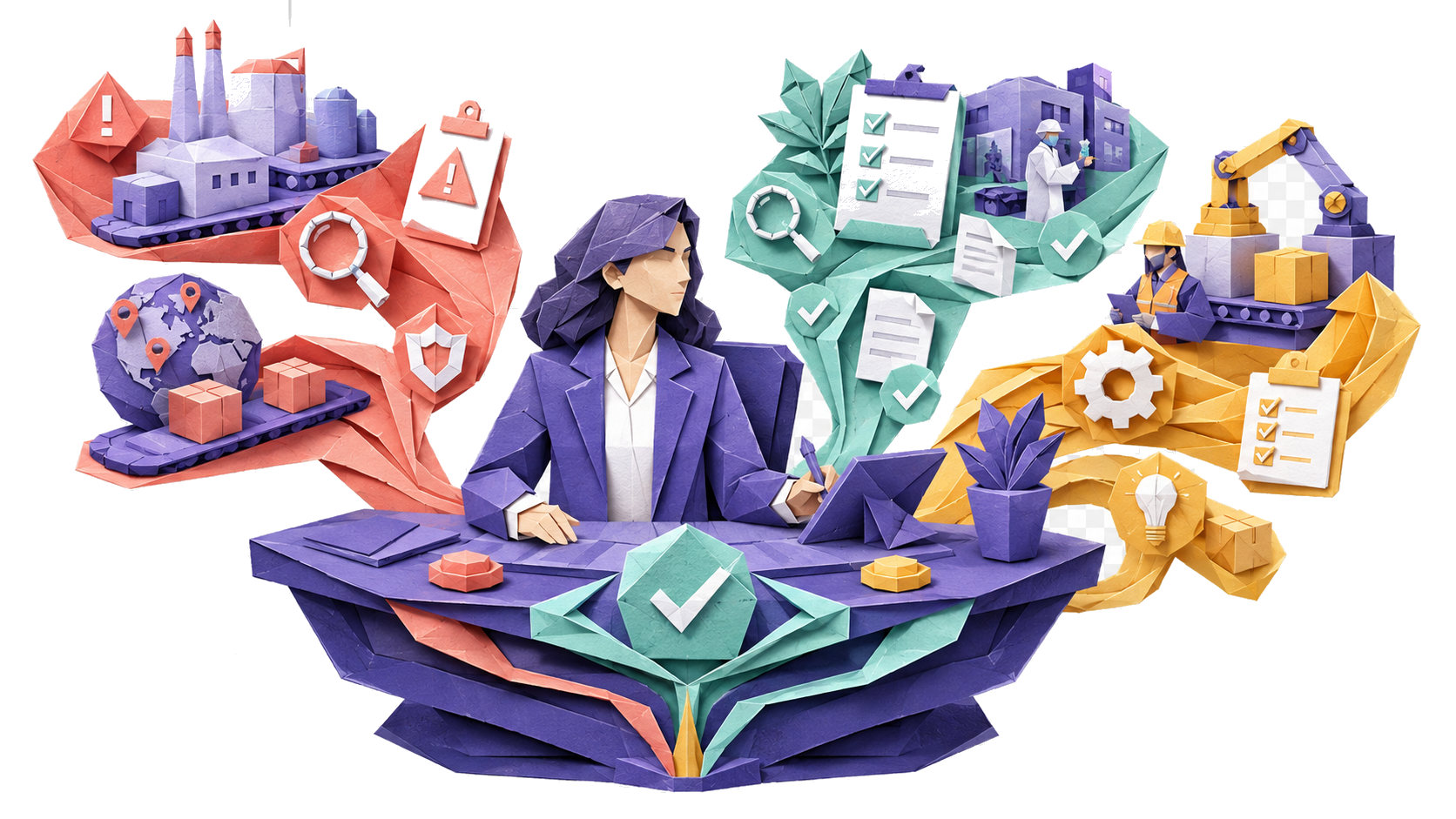 A quality leader coordinates connected risk, assurance and improvement workstreams.